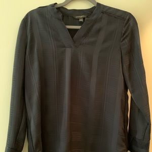 Banana republic navy blue blouse